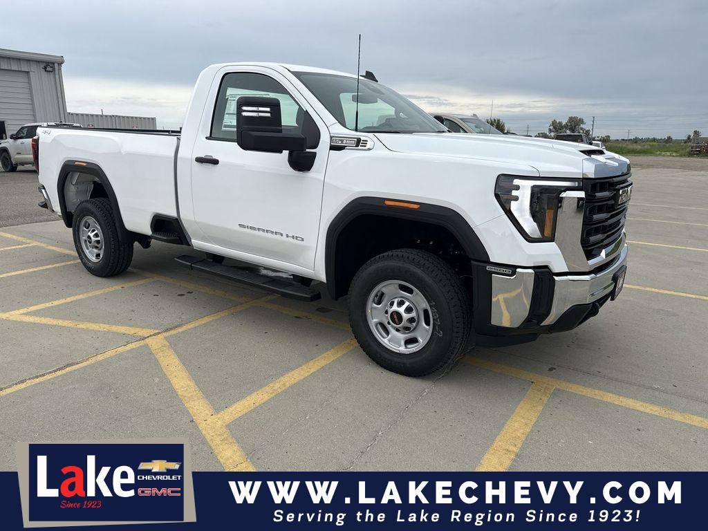 2026 GMC Sierra 2500 HD Pro in Summit White — front three-quarter view
