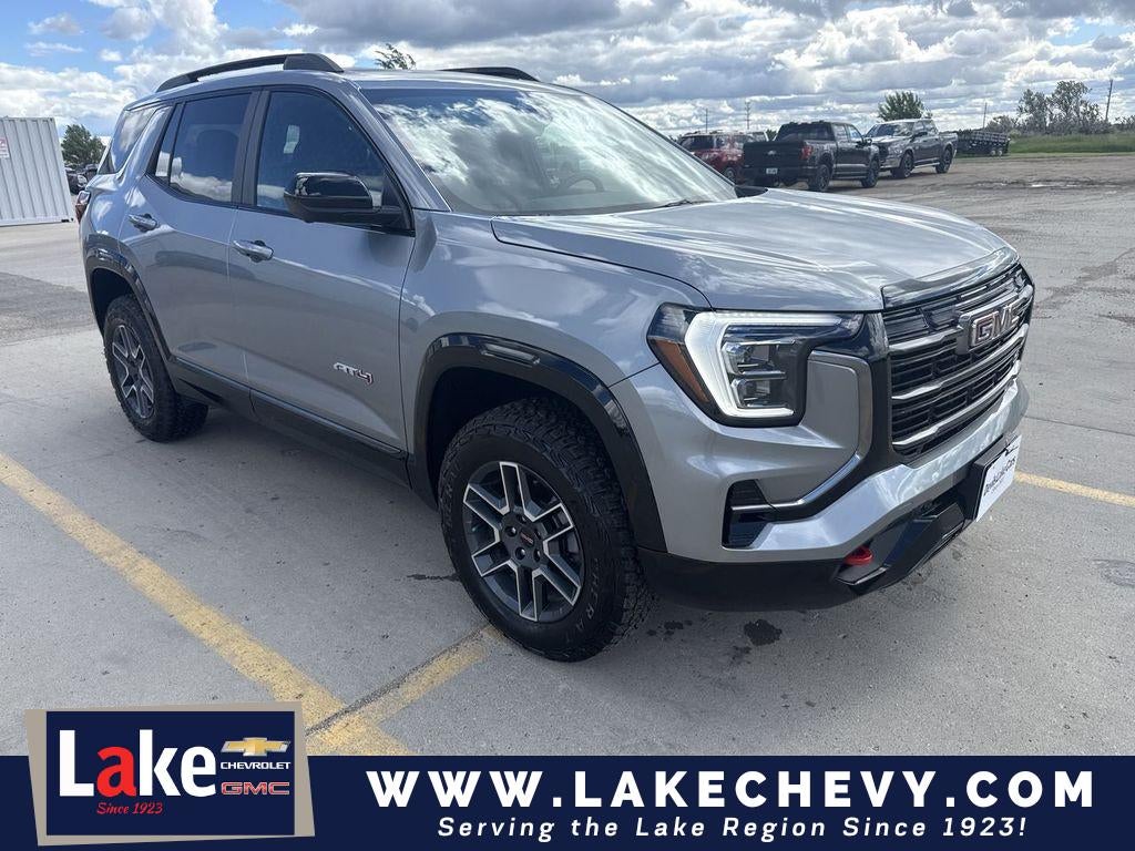 2026 GMC Terrain AT4 in Sterling Metallic — front three-quarter view